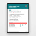 Anatomy Quiz Pack