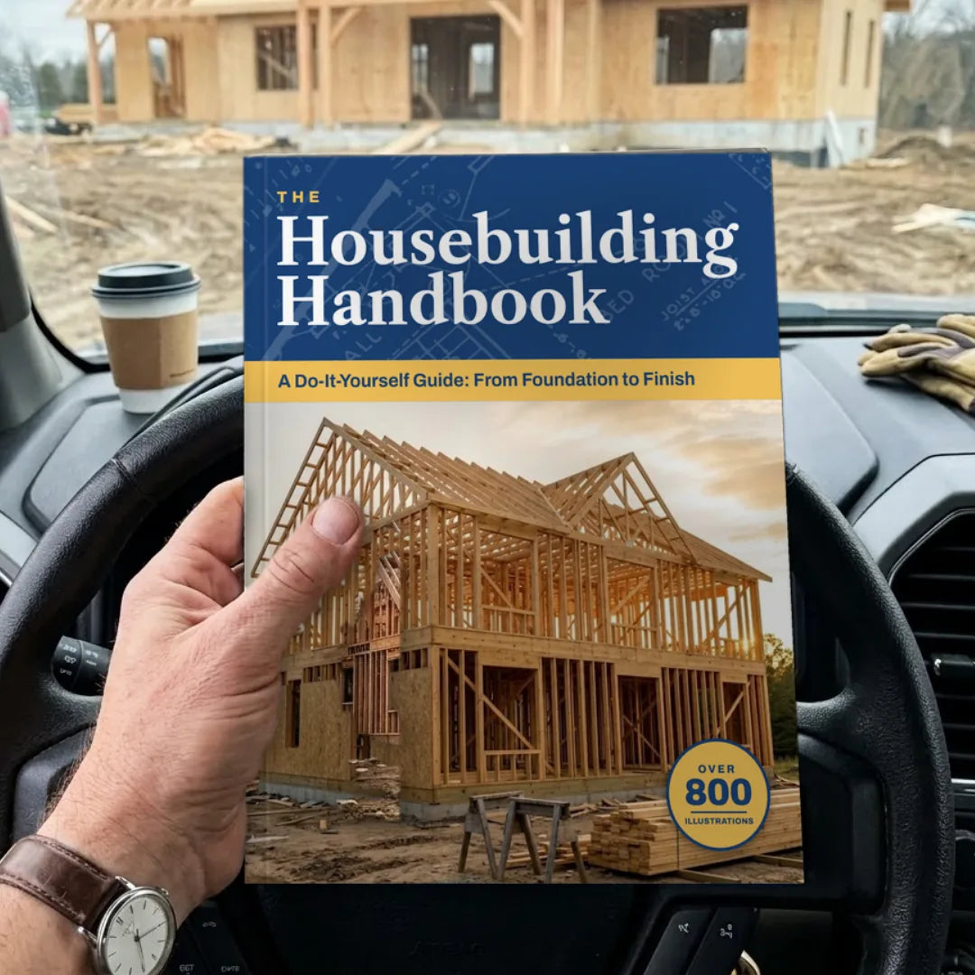Holding the book at a build site