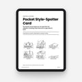 Pocket Style-Spotter Card
